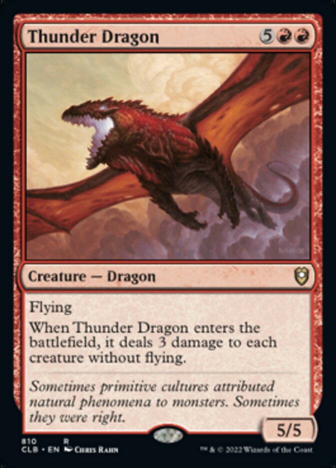 Thunder Dragon [Commander Legends: Battle for Baldur's Gate] | Spectrum Games