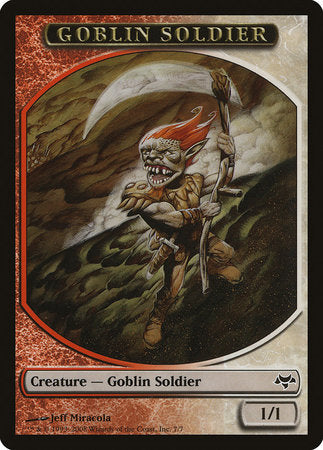 Goblin Soldier Token [Eventide Tokens] | Spectrum Games