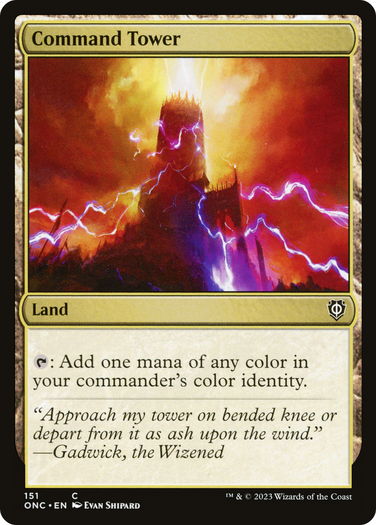 Command Tower [Phyrexia: All Will Be One Commander] | Spectrum Games