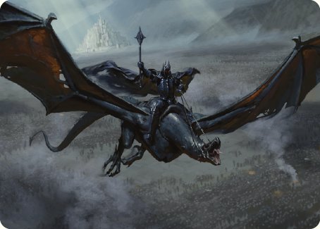 Lord of the Nazgul Art Card [The Lord of the Rings: Tales of Middle-earth Art Series] | Spectrum Games