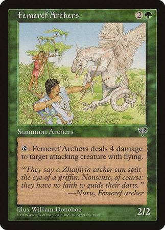 Femeref Archers [Mirage] | Spectrum Games