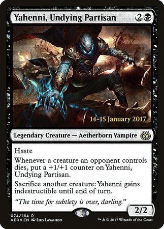 Yahenni, Undying Partisan [Aether Revolt Promos] | Spectrum Games