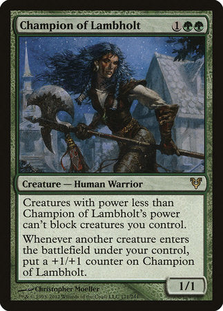 Champion of Lambholt [Avacyn Restored] | Spectrum Games