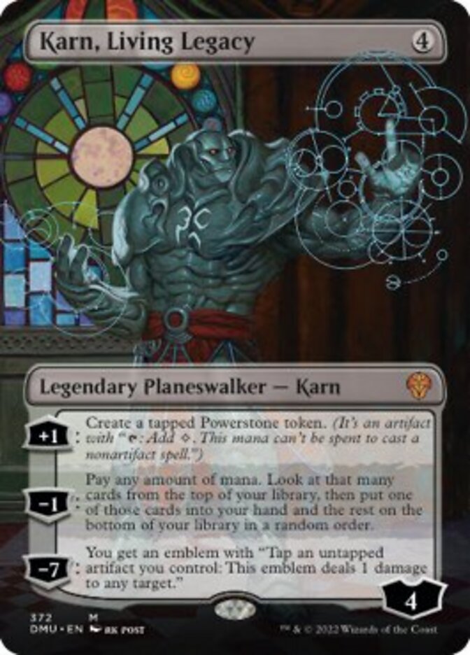 Karn, Living Legacy (Borderless) [Dominaria United] | Spectrum Games