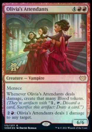 Olivia's Attendants [Innistrad: Crimson Vow Prerelease Promos] | Spectrum Games