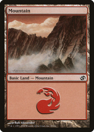 Mountain (59) [Duel Decks: Jace vs. Chandra] | Spectrum Games