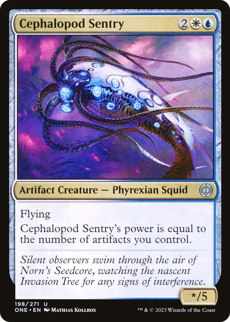 Cephalopod Sentry [Phyrexia: All Will Be One] | Spectrum Games