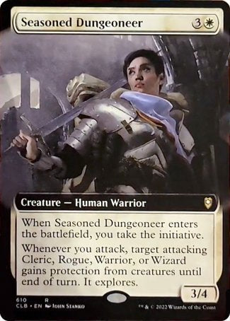 Seasoned Dungeoneer (Extended Art) [Commander Legends: Battle for Baldur's Gate] | Spectrum Games