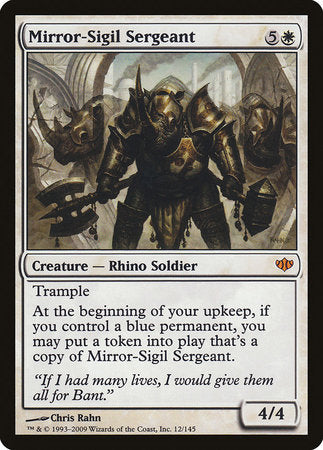 Mirror-Sigil Sergeant [Conflux] | Spectrum Games