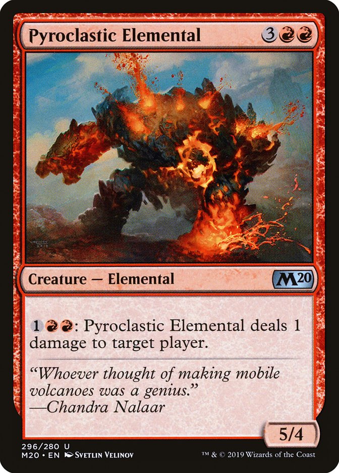 Pyroclastic Elemental [Core Set 2020] | Spectrum Games