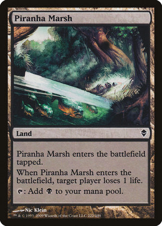 Piranha Marsh [Zendikar] | Spectrum Games