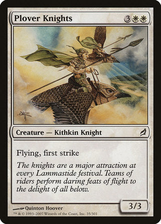 Plover Knights [Lorwyn] | Spectrum Games