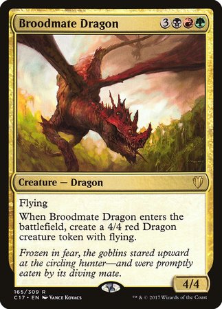 Broodmate Dragon [Commander 2017] | Spectrum Games