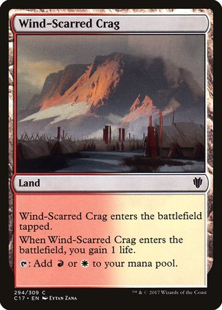 Wind-Scarred Crag [Commander 2017] | Spectrum Games