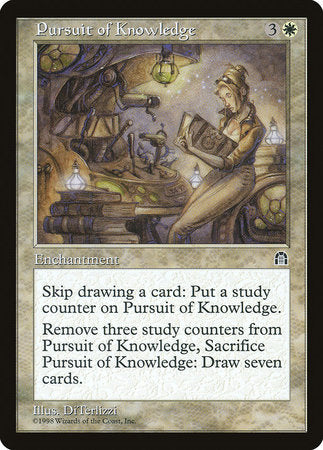 Pursuit of Knowledge [Stronghold] | Spectrum Games