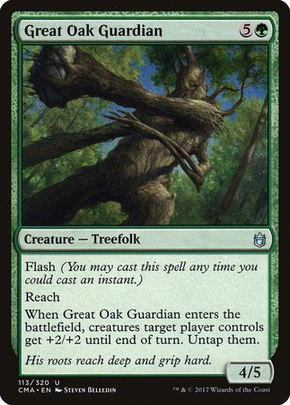 Great Oak Guardian [Commander Anthology] | Spectrum Games