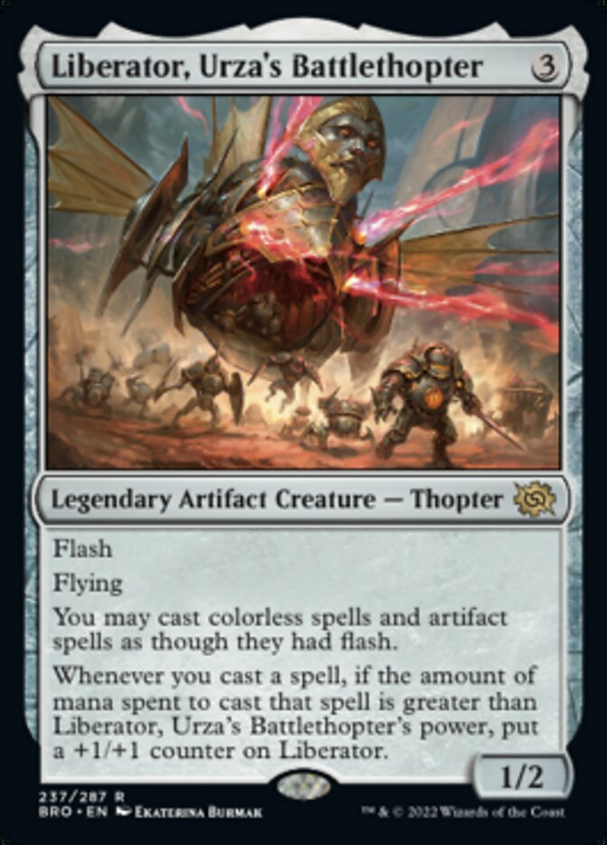 Liberator, Urza's Battlethopter [The Brothers' War] | Spectrum Games