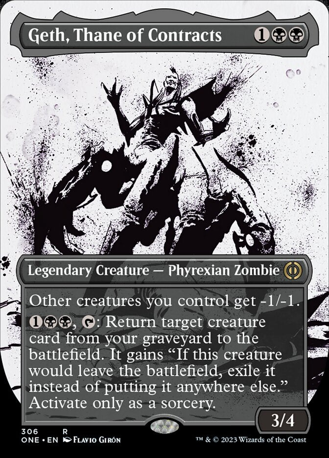 Geth, Thane of Contracts (Borderless Ichor) [Phyrexia: All Will Be One] | Spectrum Games