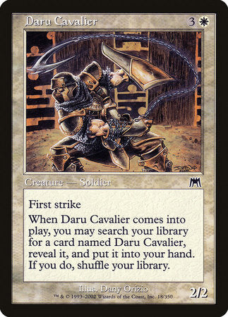 Daru Cavalier [Onslaught] | Spectrum Games