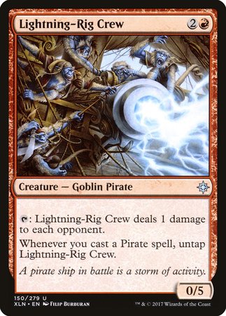 Lightning-Rig Crew [Ixalan] | Spectrum Games