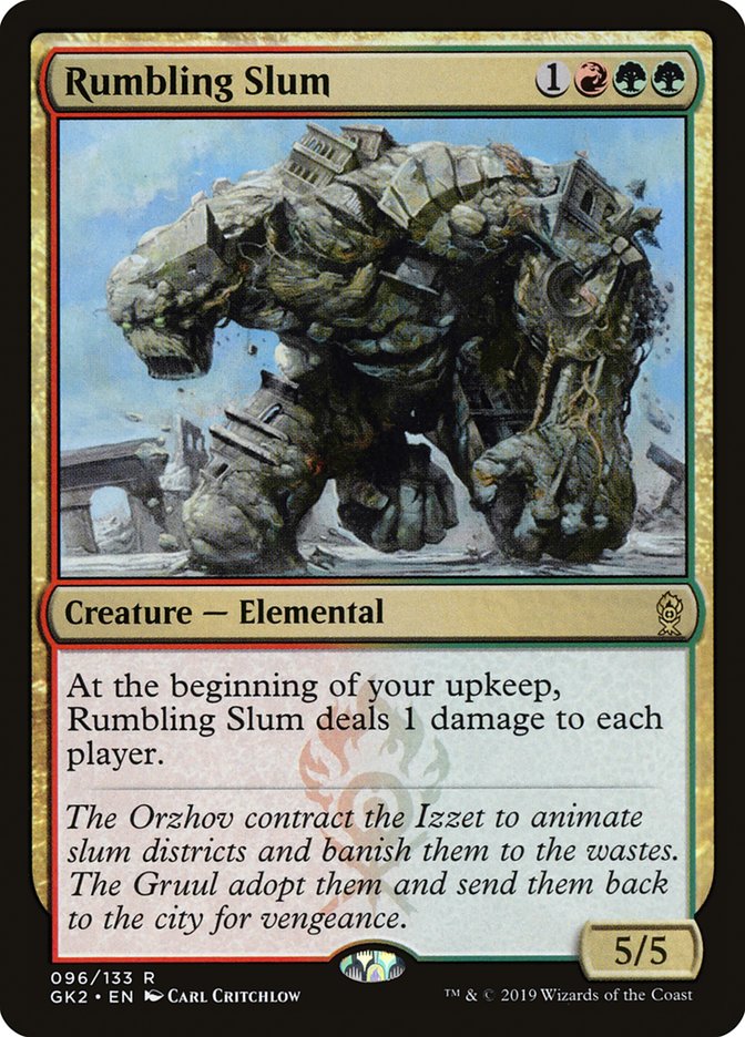 Rumbling Slum [Ravnica Allegiance Guild Kit] | Spectrum Games