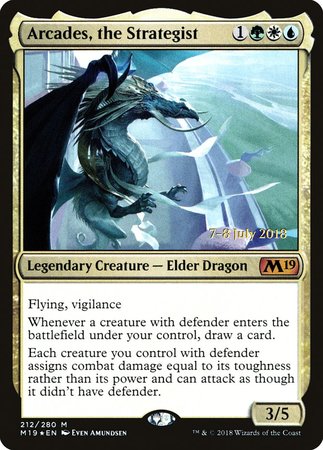 Arcades, the Strategist [Core Set 2019 Promos] | Spectrum Games