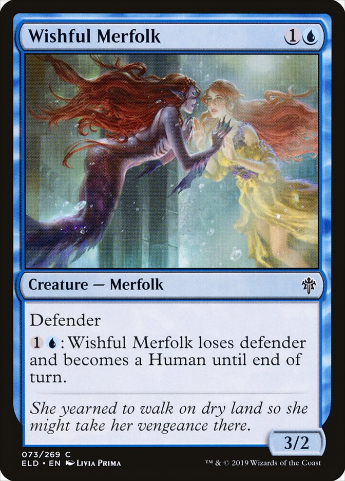 Wishful Merfolk [Throne of Eldraine] | Spectrum Games