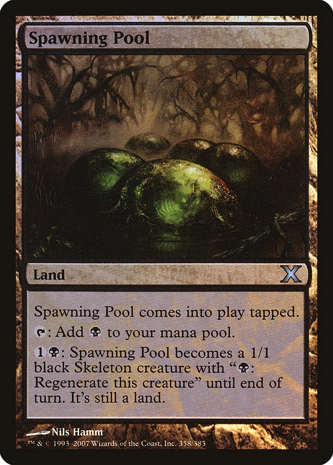 Spawning Pool (Premium Foil) [Tenth Edition] | Spectrum Games