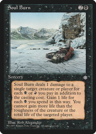 Soul Burn [Ice Age] | Spectrum Games