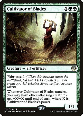 Cultivator of Blades [Kaladesh Promos] | Spectrum Games