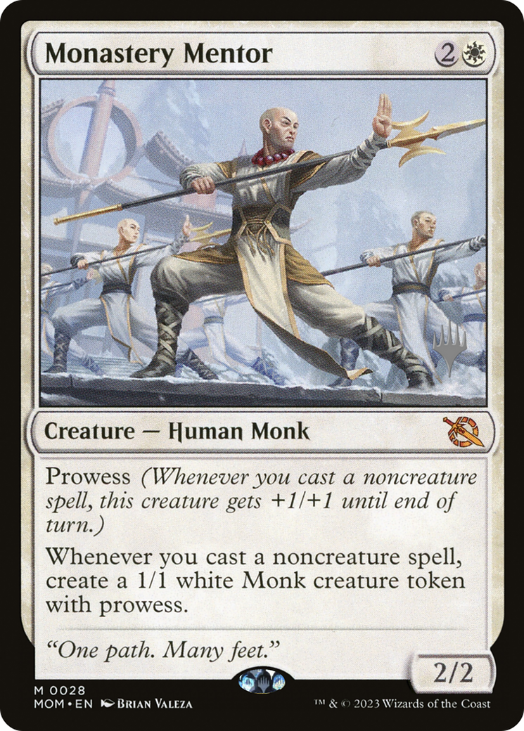 Monastery Mentor (Promo Pack) [March of the Machine Promos] | Spectrum Games