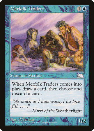 Merfolk Traders [Weatherlight] | Spectrum Games