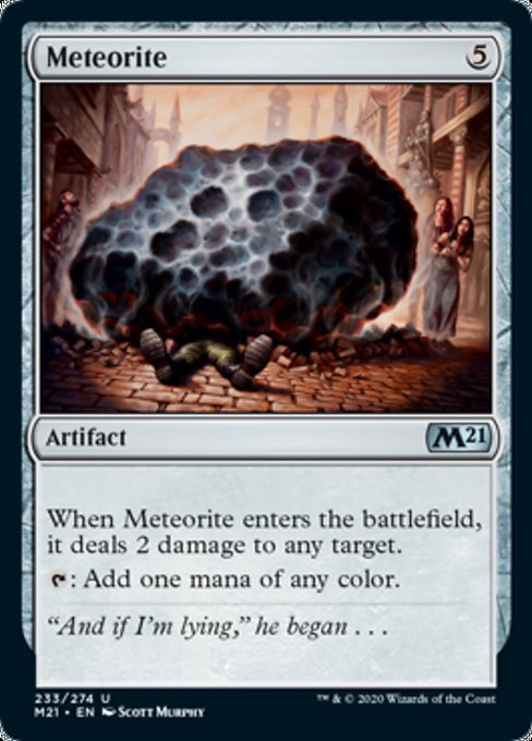 Meteorite [Core Set 2021] | Spectrum Games