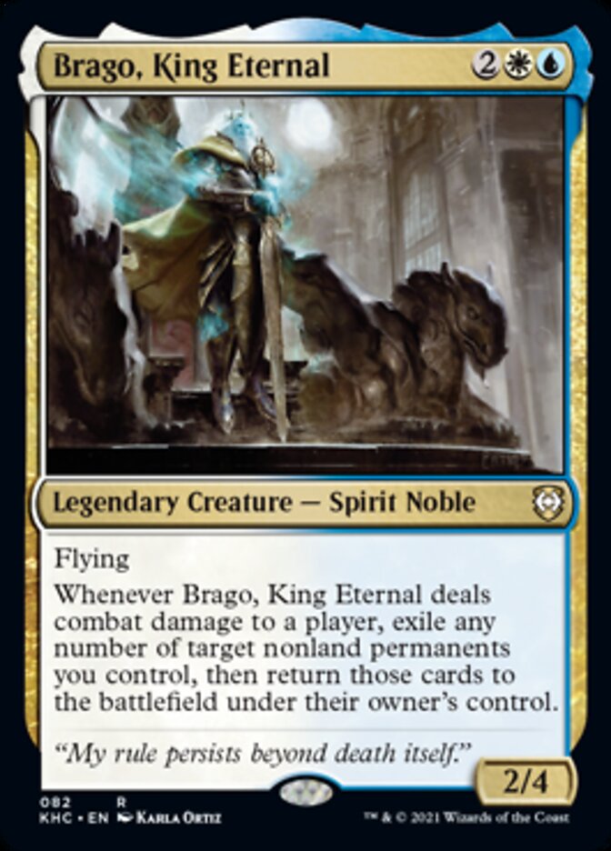 Brago, King Eternal [Kaldheim Commander] | Spectrum Games