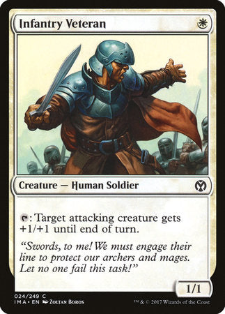 Infantry Veteran [Iconic Masters] | Spectrum Games