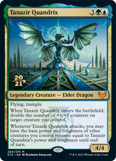 Tanazir Quandrix [Strixhaven: School of Mages Prerelease Promos] | Spectrum Games