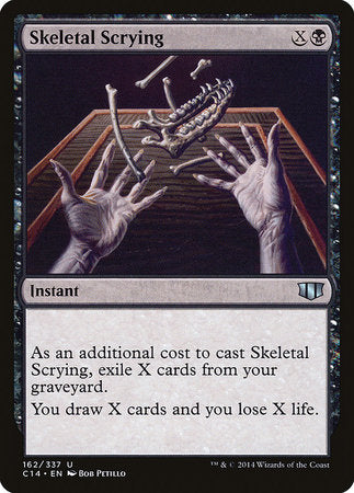 Skeletal Scrying [Commander 2014] | Spectrum Games