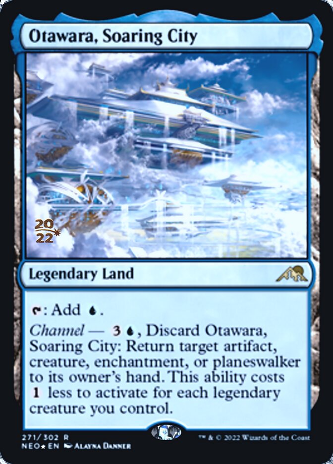 Otawara, Soaring City [Kamigawa: Neon Dynasty Prerelease Promos] | Spectrum Games