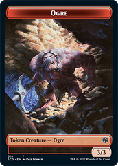 Ogre // Zombie Double-Sided Token [Starter Commander Decks] | Spectrum Games