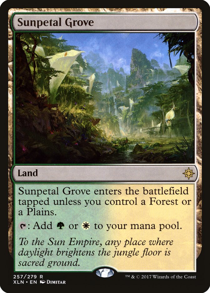 Sunpetal Grove [Ixalan] | Spectrum Games