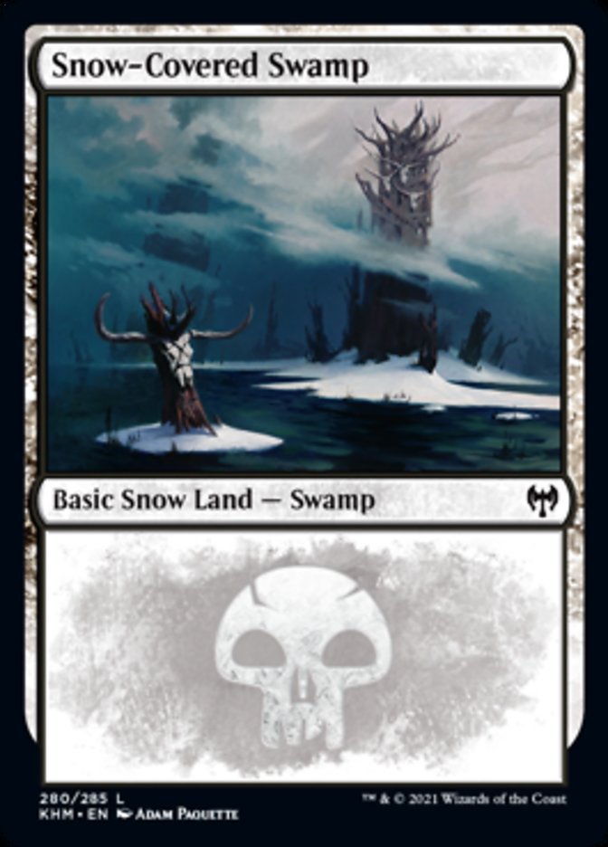 Snow-Covered Swamp (280) [Kaldheim] | Spectrum Games