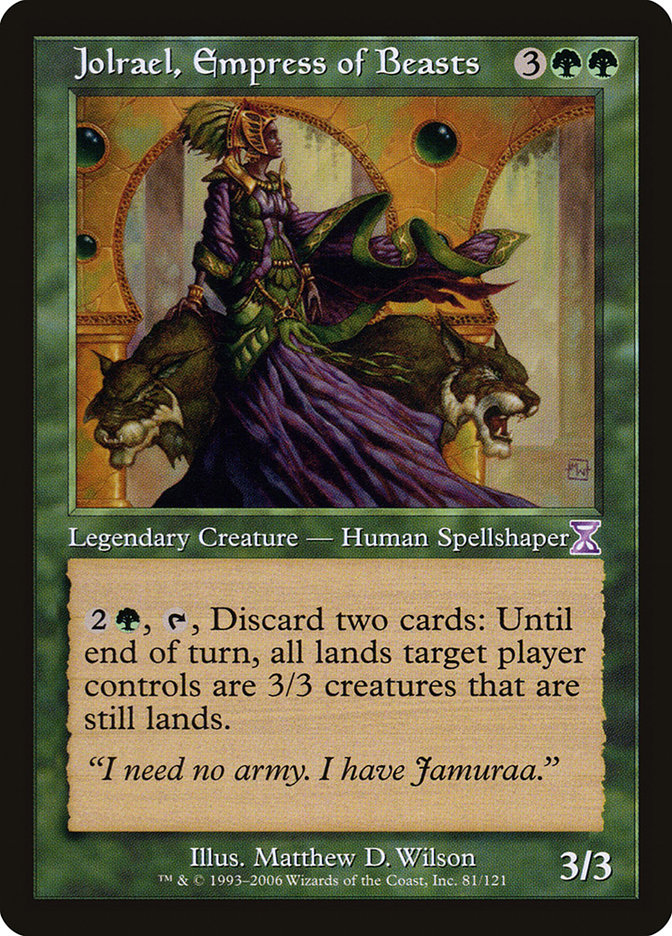 Jolrael, Empress of Beasts [Time Spiral Timeshifted] | Spectrum Games