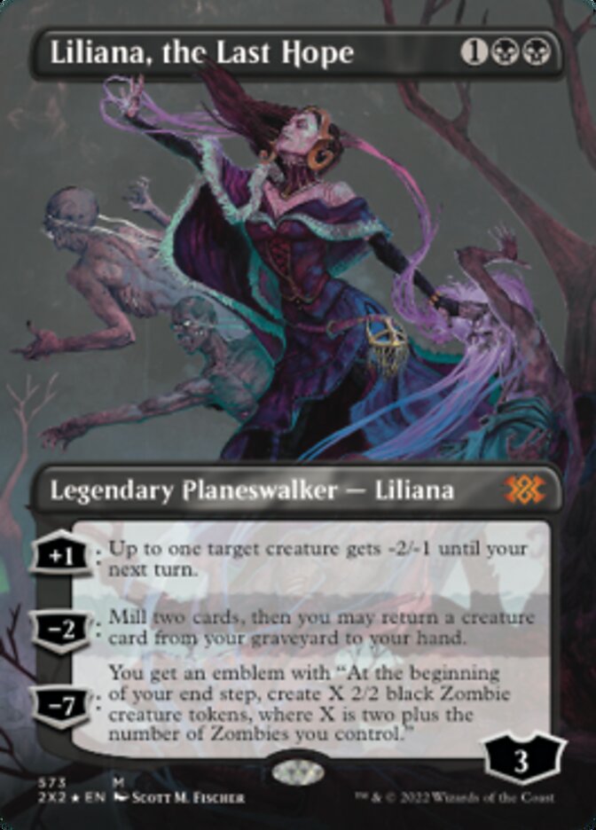 Liliana, the Last Hope (Textured Foil) [Double Masters 2022] | Spectrum Games