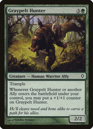 Graypelt Hunter [Worldwake] | Spectrum Games
