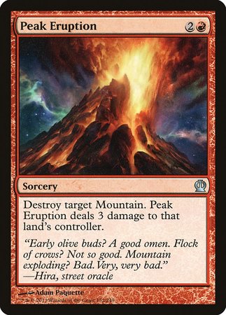 Peak Eruption [Theros] | Spectrum Games