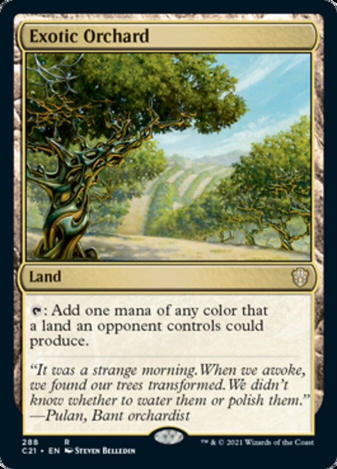 Exotic Orchard [Commander 2021] | Spectrum Games