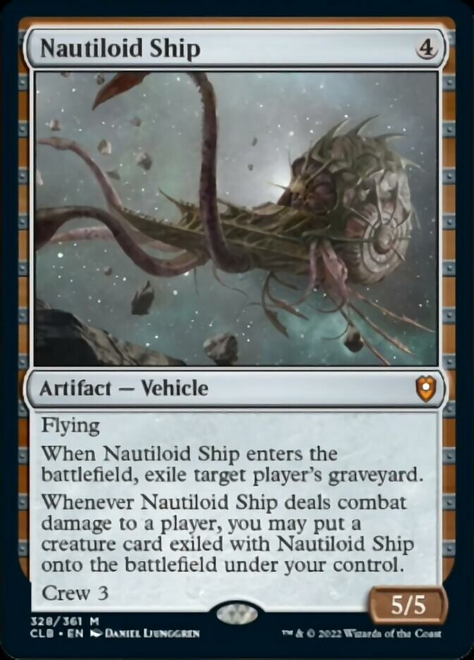 Nautiloid Ship [Commander Legends: Battle for Baldur's Gate] | Spectrum Games