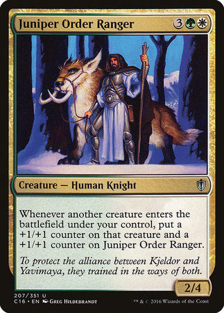 Juniper Order Ranger [Commander 2016] | Spectrum Games