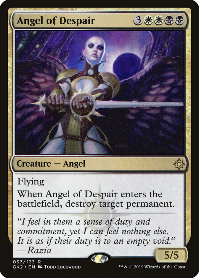 Angel of Despair [Ravnica Allegiance Guild Kit] | Spectrum Games