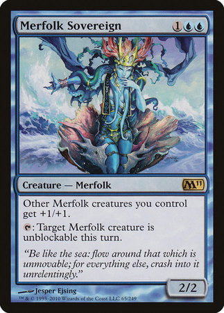 Merfolk Sovereign [Magic 2011] | Spectrum Games